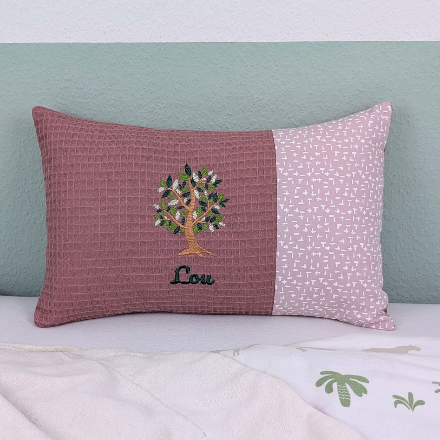 Kissen -Baum- 25 cm x 40 cm und Dekostoff