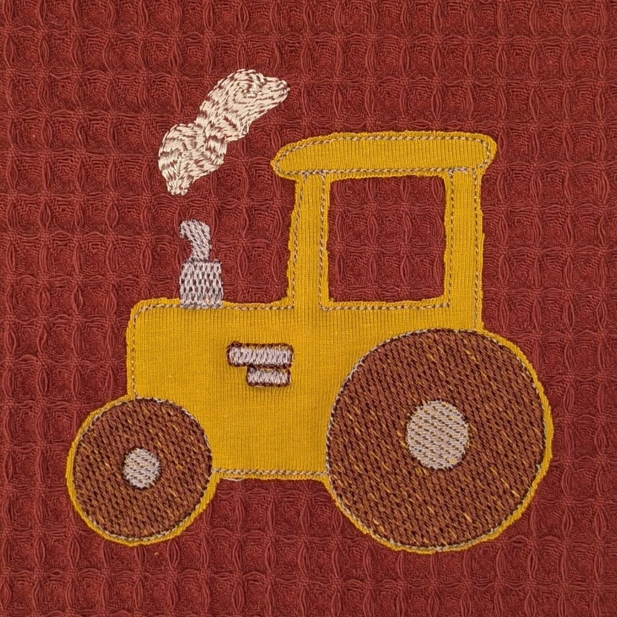 Kissen -Trecker- 25 cm x 40 cm und Dekostoff