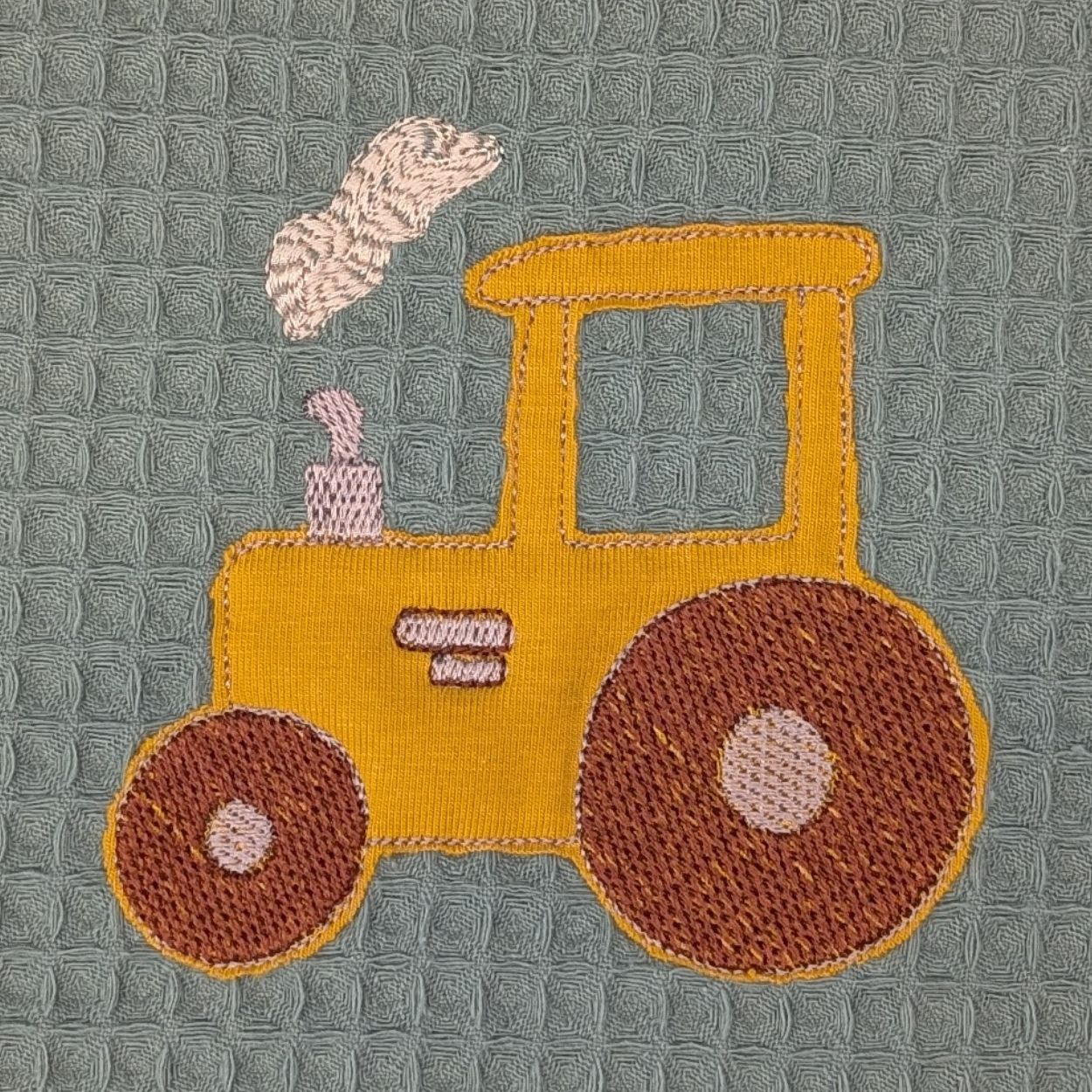 Kissen -Trecker- 25 cm x 40 cm und Dekostoff