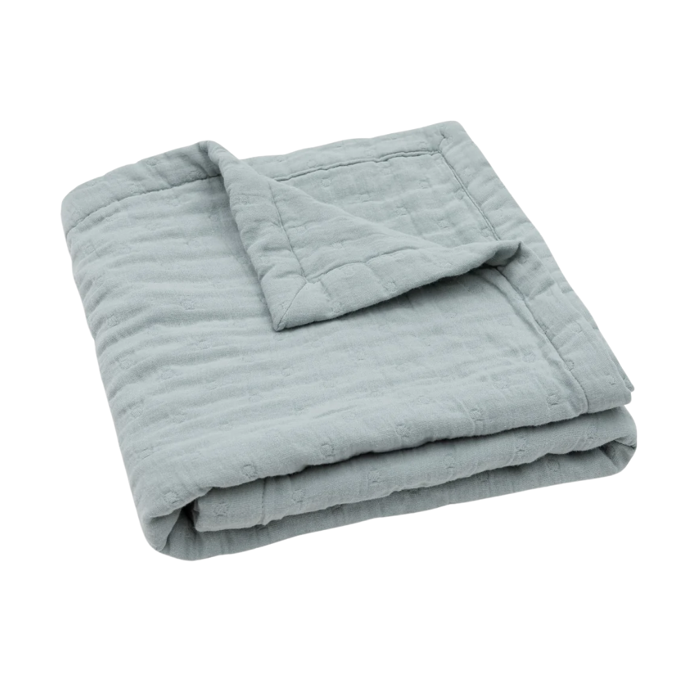 JOLLEIN Kinderbett Decke Jacquard
