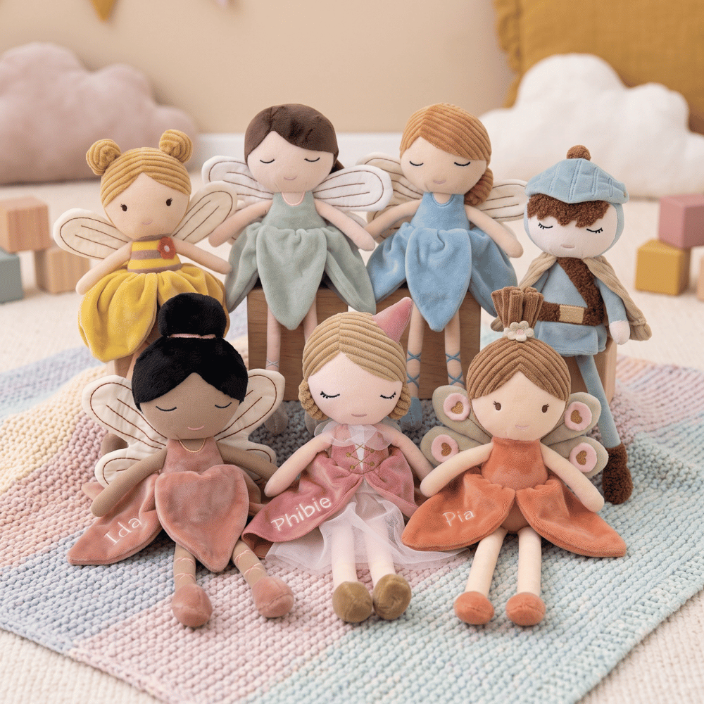 JOLLEIN Kuscheltier Doll Fairy