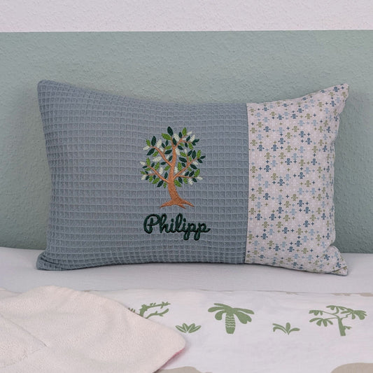 Kissen -Baum- 25 cm x 40 cm und Dekostoff