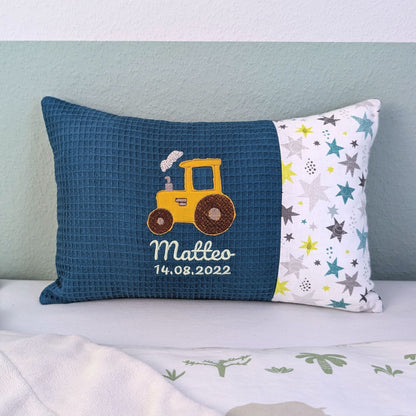 Kissen -Trecker- 25 cm x 40 cm und Dekostoff