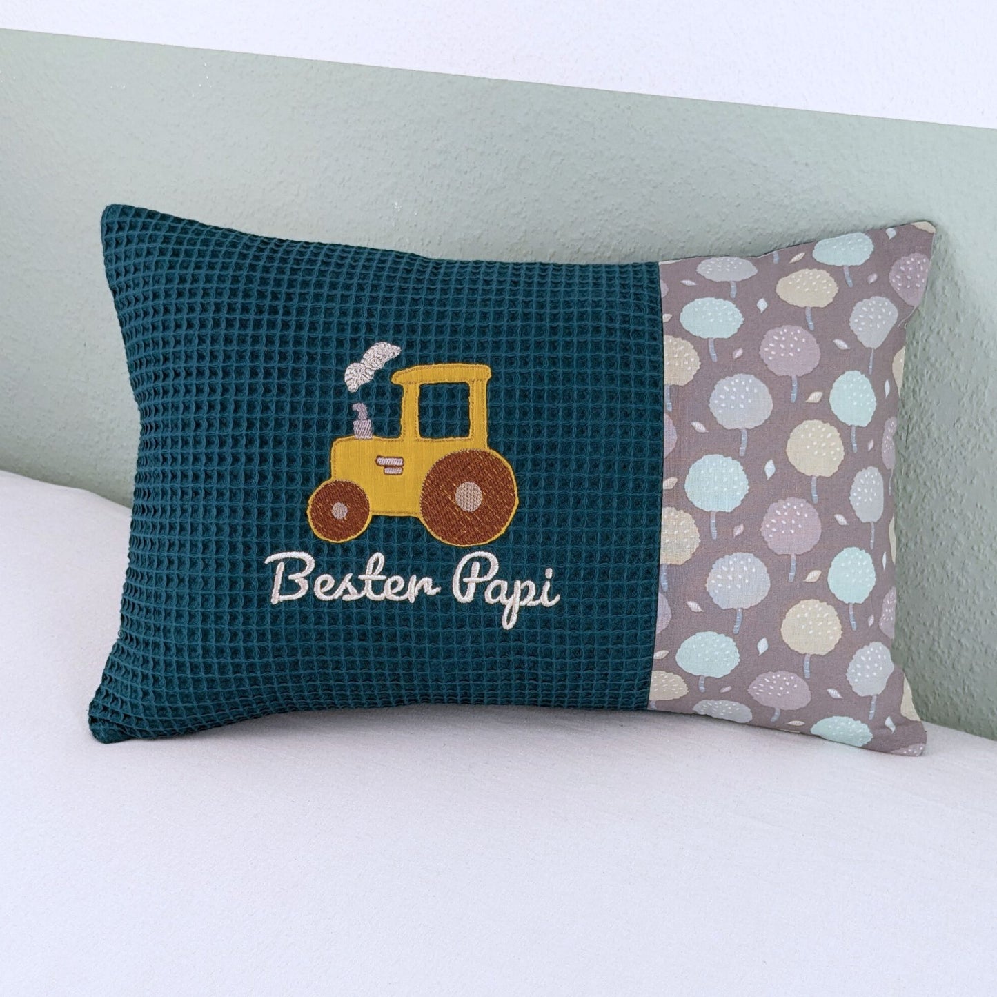 Kissen -Trecker- 25 cm x 40 cm und Dekostoff