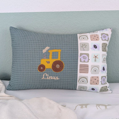 Kissen -Trecker- 25 cm x 40 cm und Dekostoff